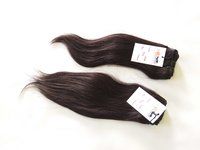 Natural Raw Unprocessed Brazilian Machine Weft Straight Virgin Human Hair