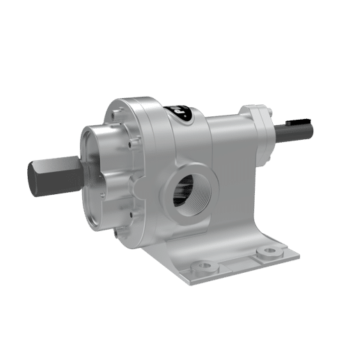 Silver Rotary Gear Pump