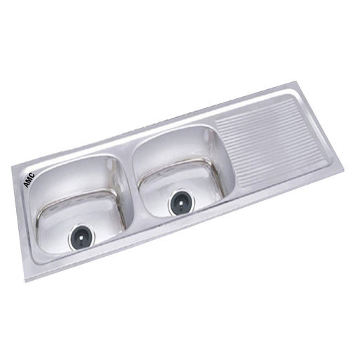 AMC Double Bowl Vegetable Sink