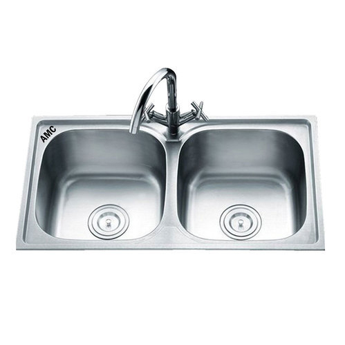 AMC SS Double Bowl Sink