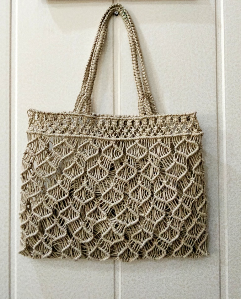 Macrame and crochet bags