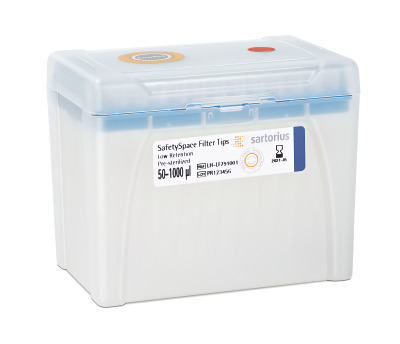 SafetySpace Filter Tip 10-1000 ul, Pre-sterilized Single Tray
