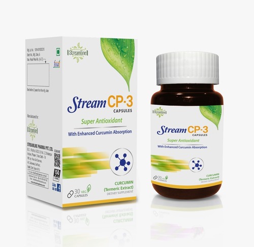 Streamline 100% Herbal Stream CP-3 Super Antioxidant 30 Capsules By STREAMLINE PHARMA PRIVATE LIMITED