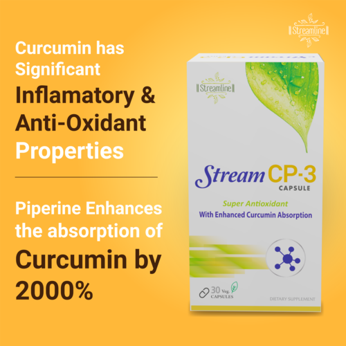 Streamline 100% Herbal Stream CP-3 Super Antioxidant 30 Capsules