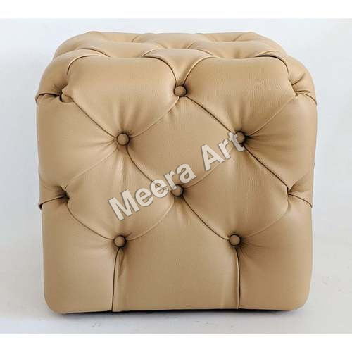 Fashion Leather Pouf