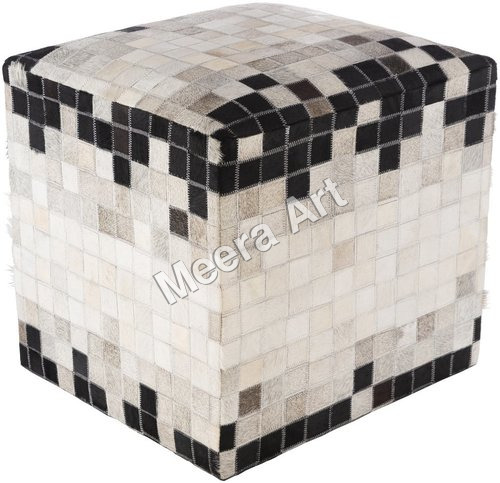 Modern Fashion Leather Pouf