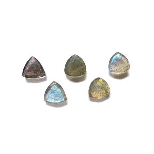 7mm Labradorite Faceted Trillion Loose Gemstones