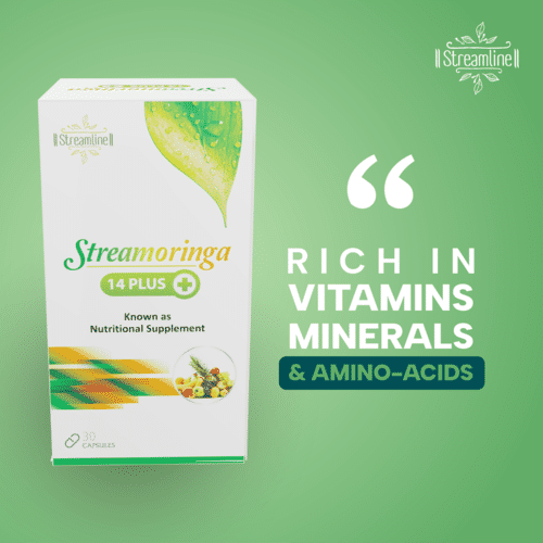 Streamline Natural Streammoringa Capsules