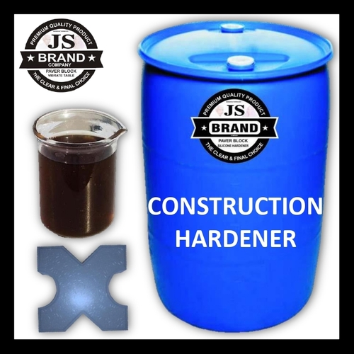 Construction Hardener - PCE Liquid, Brown Color, pH Level 7 | High Strength, Reduced Permeability, Enhanced Workability, Fast Setting, Chloride Free