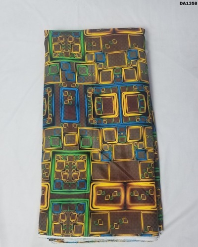 6MM Checks Digital Print Fabric