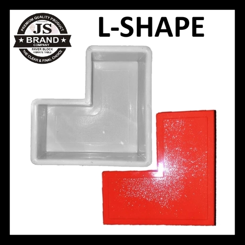 Precast Paver Moulds - Plastic, 225 Pcs/100 Sq.ft, White | Injection Moulding, Elasticity, Non-stick Inner, Mirror Finish, 1-1.6 Year Life Span