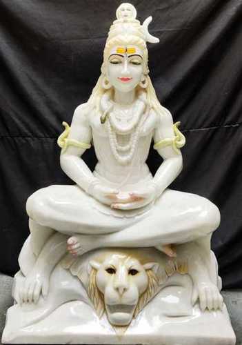 Lord Shivji Marble Murti