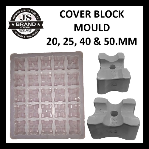 Cover Block Mould in 20, 25, 40, 50.MM