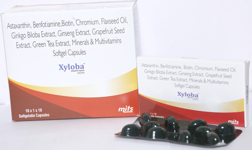 Astaxanthin + Benfotiamine + Biotin + Chromium + Flaxseed oil + Ginkgo Biloba Extract  + Ginseng extract + Grapefruit seed Extract + Green Tea Extract capsules