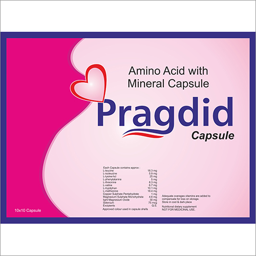 Amino Acid with Mineral Capsule