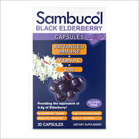Sambucol Black Elderberry Advanced Immune Capsules