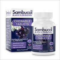 Sambucol Black Elderberry Chewable Tablets