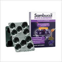 Sambucol Black Elderberry Pastilles Tablets