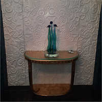 Wooden Console Table Design: With Rails