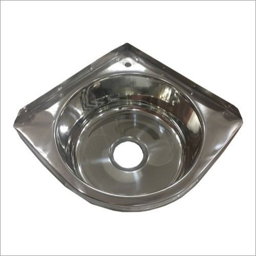 Stainless Steel Corner Wash Basin