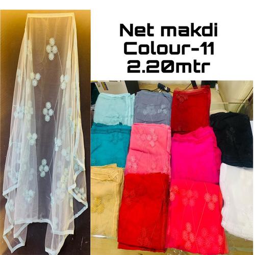 Net Embroidered Dupatta