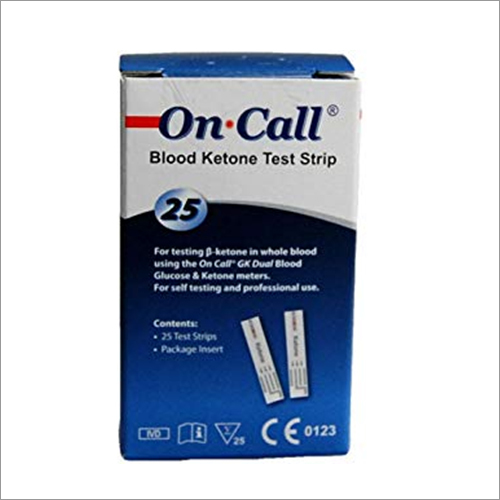 On Call Blood Ketone Test Strip