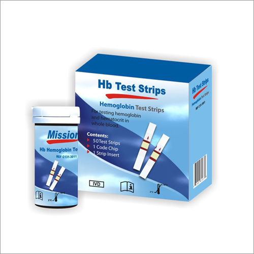 Hemoglobin Test Strip