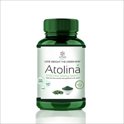 Atolina Organic Spirulina Tablets By ATOMLIFE HEALTHCARE AND RESEACRH PRIVATE LIMITED