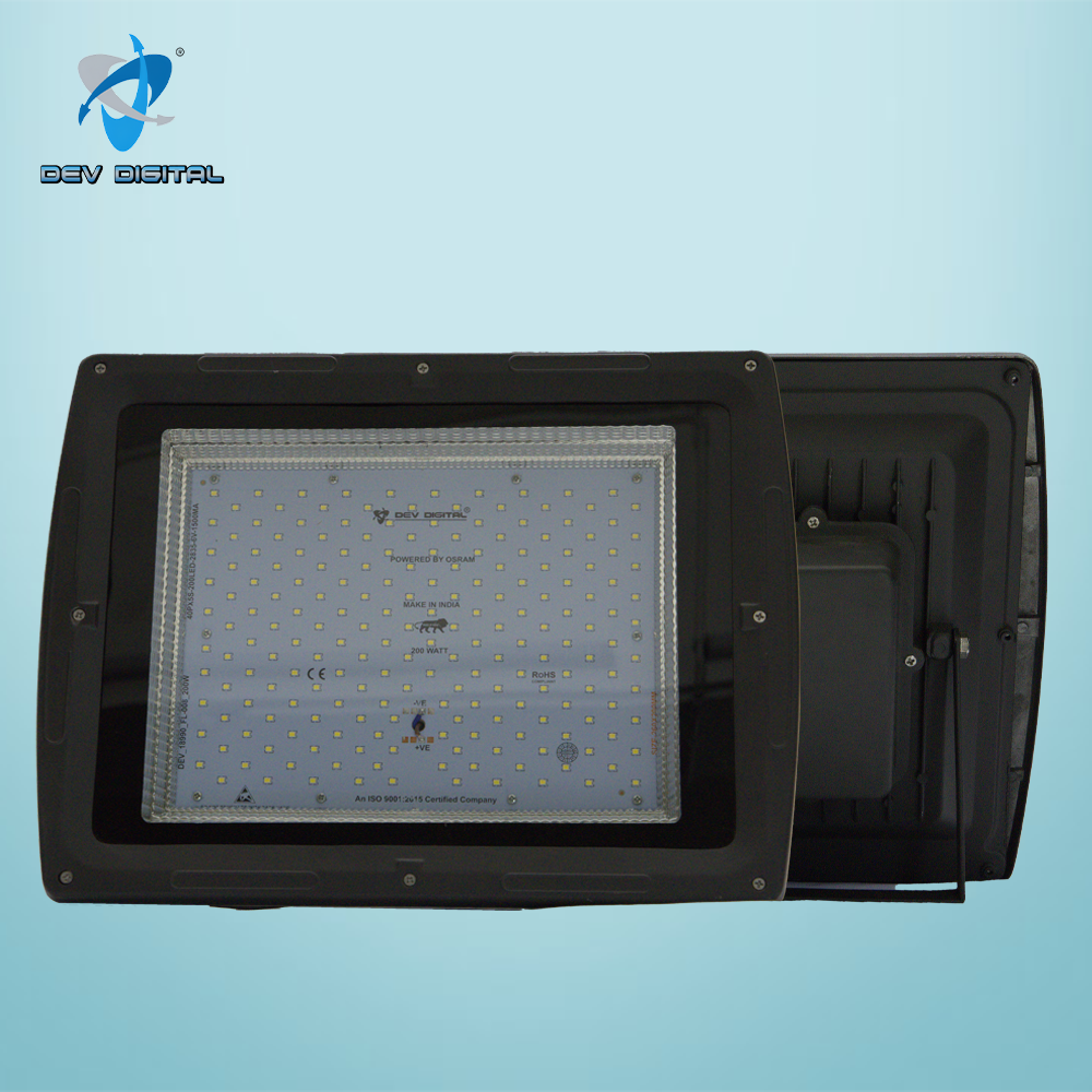 Led Flood Light - 200W ( Nile ) - Application: Outdoor And Indoor