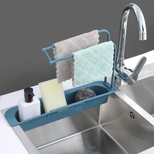 Sink Organizer Holder Dish Cloth Hanger for Kitchen