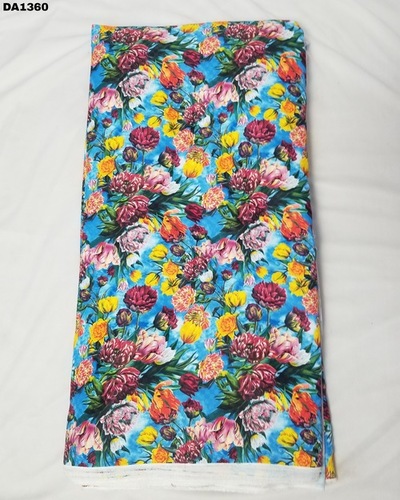 6MM Checks Digital Print Fabric