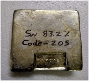 Babbitt White Metal Ingots