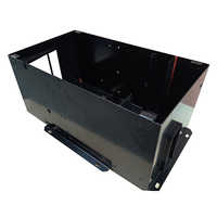 Metal Box Laser Cut, Bend, Rivet, Nutsert, Weld & Powder Coat-b