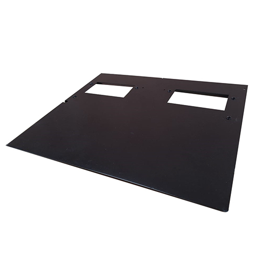 Metal Part Laser Cut, Bend, Nutsert & Powdercoat-A