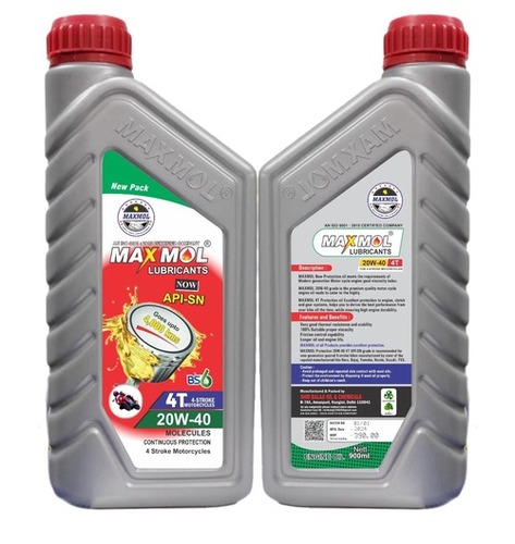 Maxmol Bike Lubricant 20W-40 4T