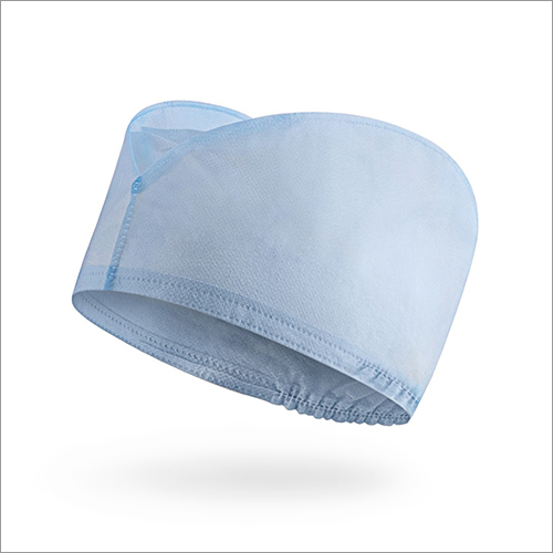 Blue Disposable Surgeon Cap