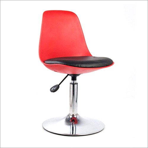 Polished Height Adjustable Bar Chair