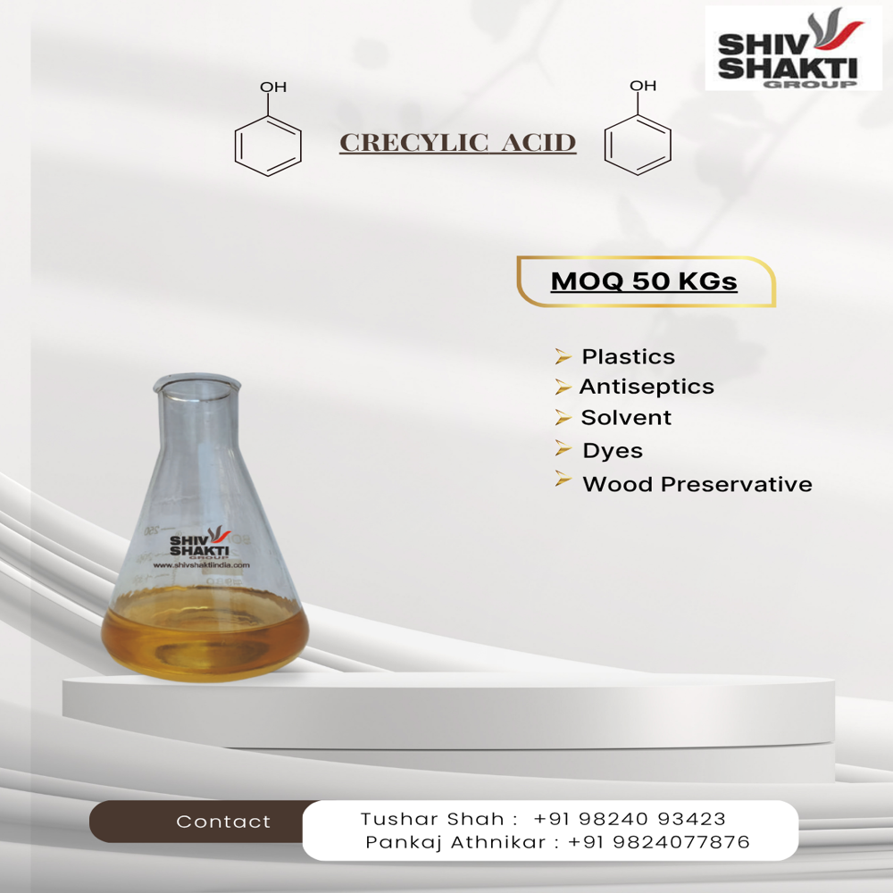 Meta Para Cresol - Density: 1.15 ~ 1.20 Milligram Per Cubic Meter (Mg/M3)