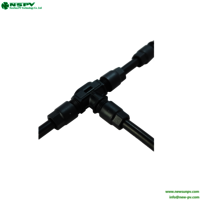 NSPV IP67 Waterproof Photovoltaic Mini Solar Branch Connectors For Solar System Connection