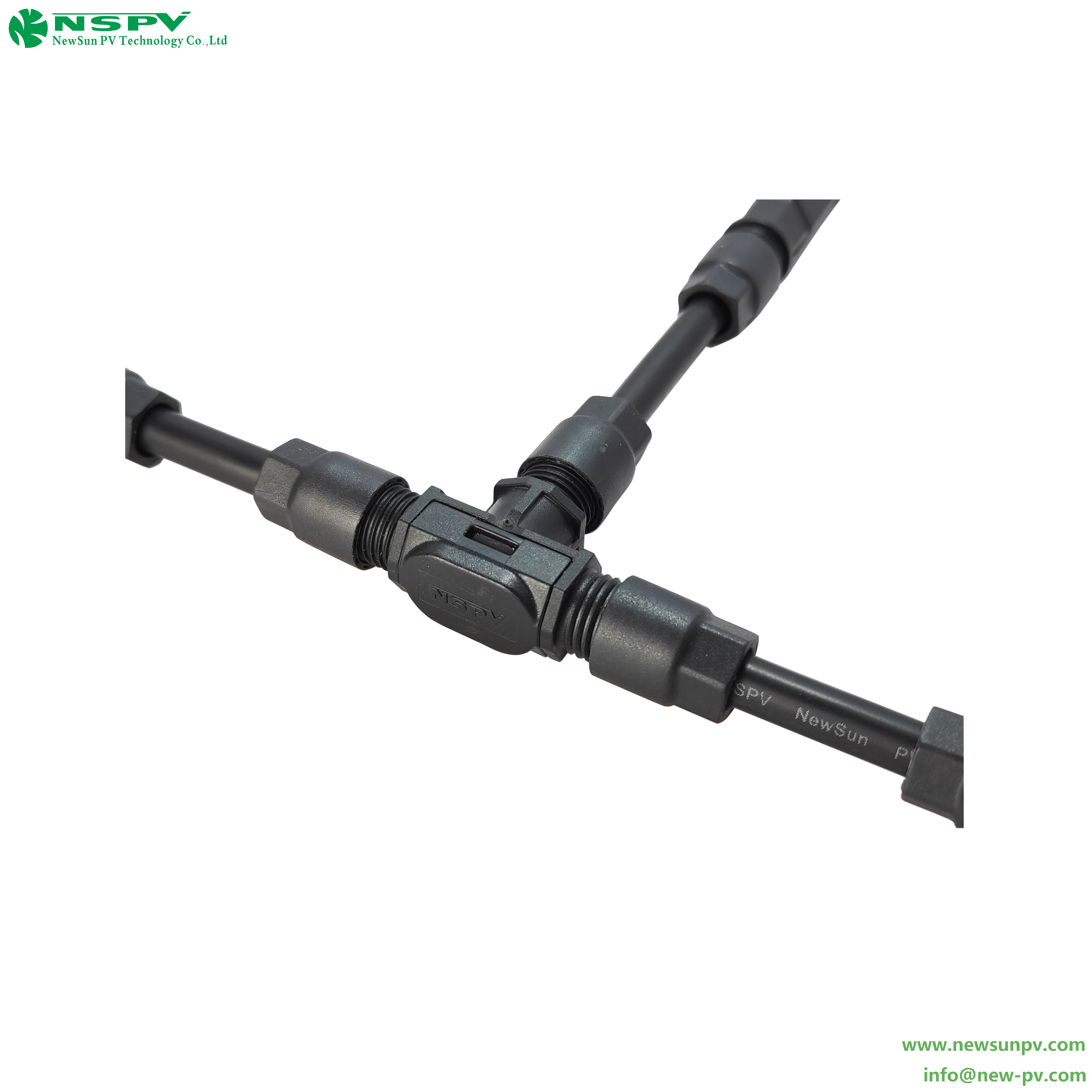 NSPV IP67 Waterproof Photovoltaic Mini Solar Branch Connectors For Solar System Connection