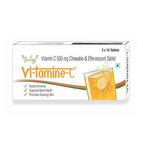 500 mg Vitamin C Chewable And Effervescent Tablet