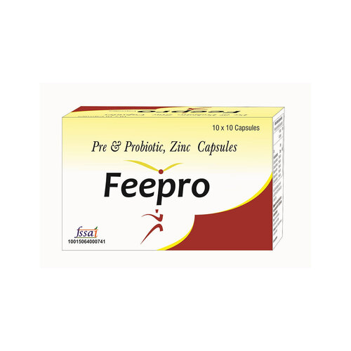 Prebiotic And Probiotic With Zinc Sachets