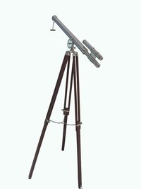 Double Barrel Brass Telescope