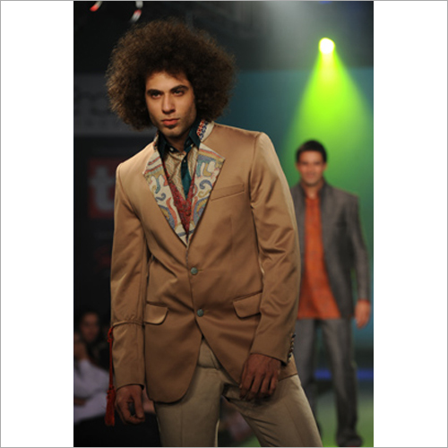 Dry Cleaning Mens Printed Color Designer Suit