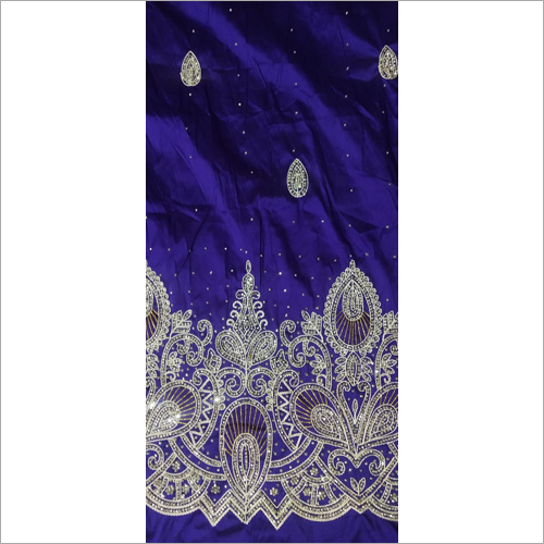 African George Blue Fabric