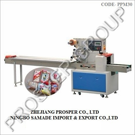 Film From Top Pillow Packing Machine