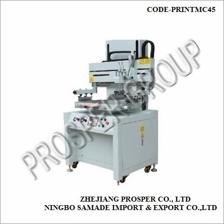 Semi Automatic Plain Screen Printing Machine