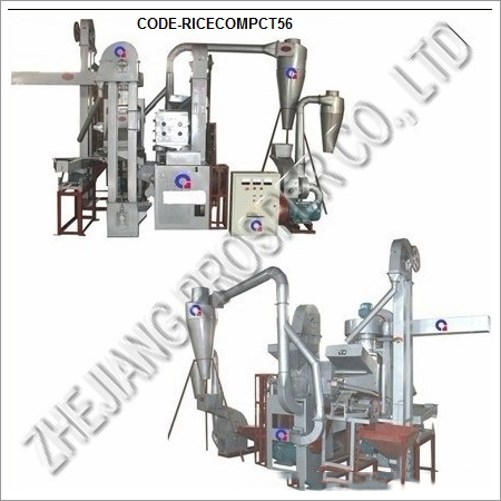 Industrial Mini Compact Rice Mill Machine