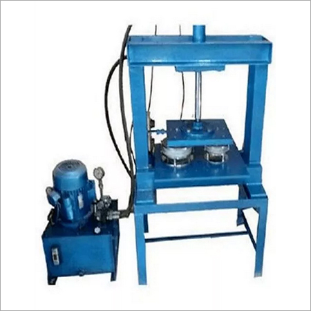 Semi Auto Hydraulic Double dies single cylinder panel operated Machine
