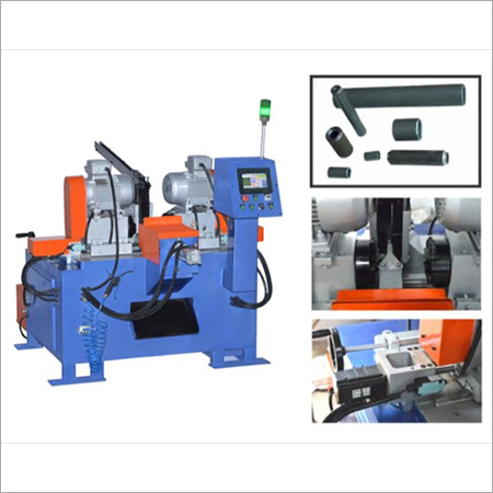 JE Dual Head Automatic Pipe Bar Chamfering Machine (Short Length)